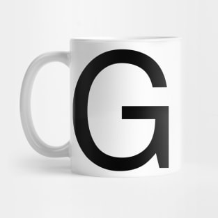 Helvetica G Mug